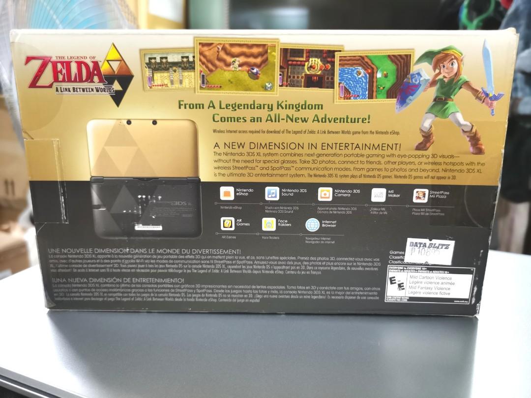 Nintendo 3DS XL Zelda Limited Edition, Video Gaming, Video Game