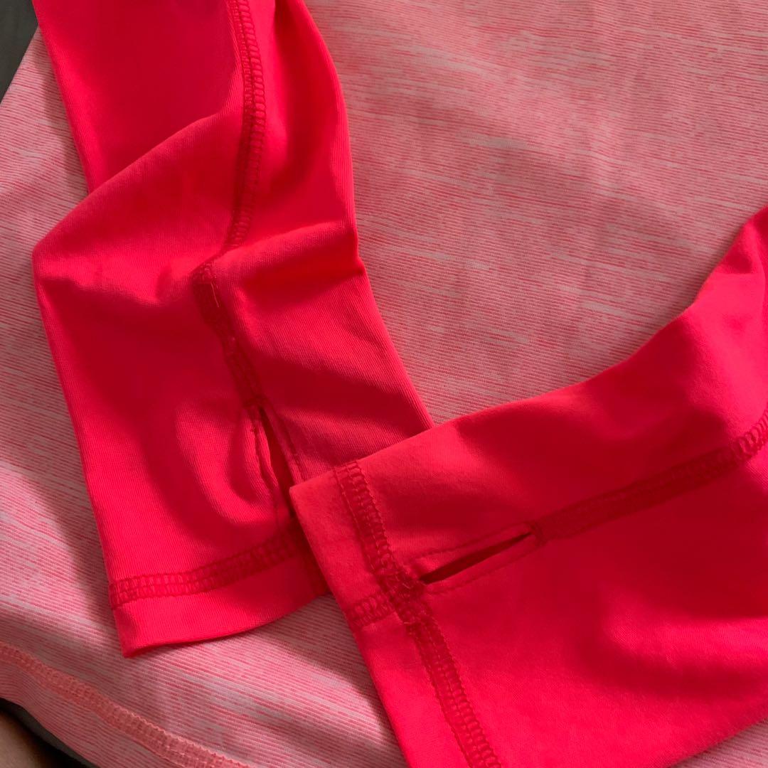 Old Navy rash guard neon pink, Women's Fashion, Swimwear, Rash guard