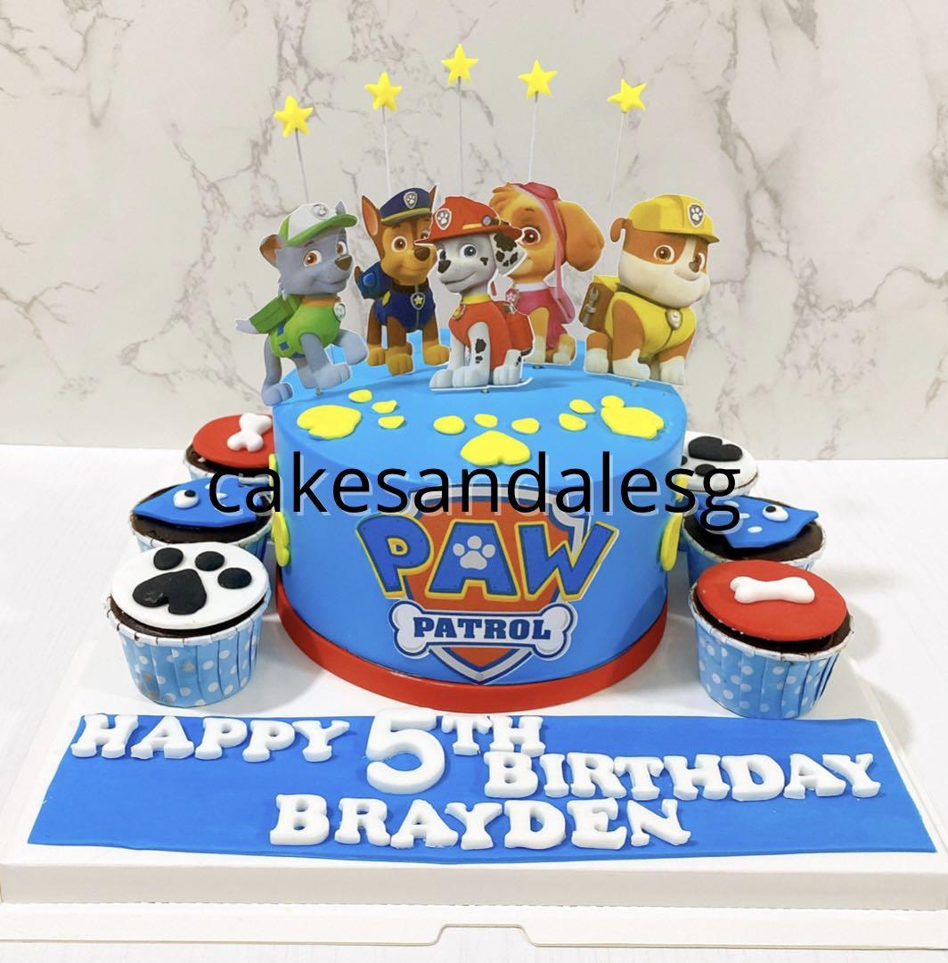 Paw Patrol Dog Cake Food Drinks Homemade Bakes On Carousell