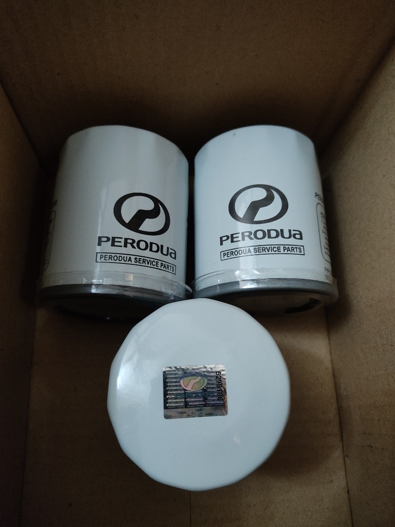 Perodua original oil filter Myvi, Auto Accessories on Carousell