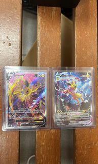Pokémon Jolteon V and Vmax Alternate Art
