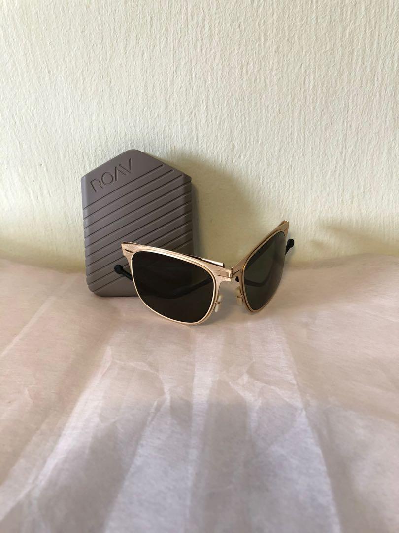 ROAV Folding Sunglasses - Thinnest Foldable Sunglasses - Greta Matte Black  Brown Lens | Lazada Singapore