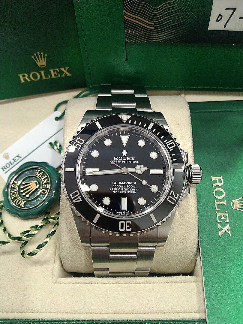 Rolex 124060 no date sub, Luxury 