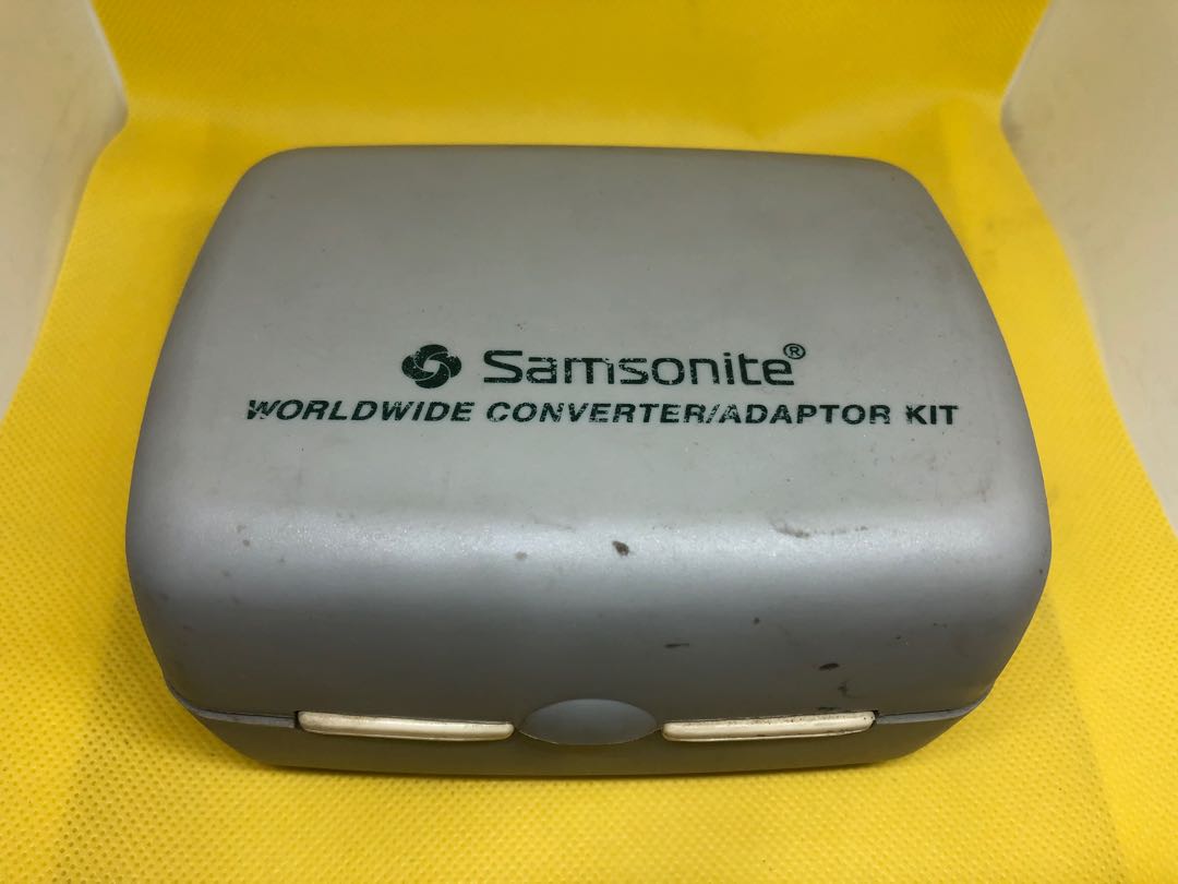 Samsonite Worldwide Converter/Adaptor Kit, Looking For on Carousell