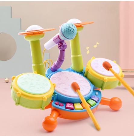 7 Piece Toy Drum Set