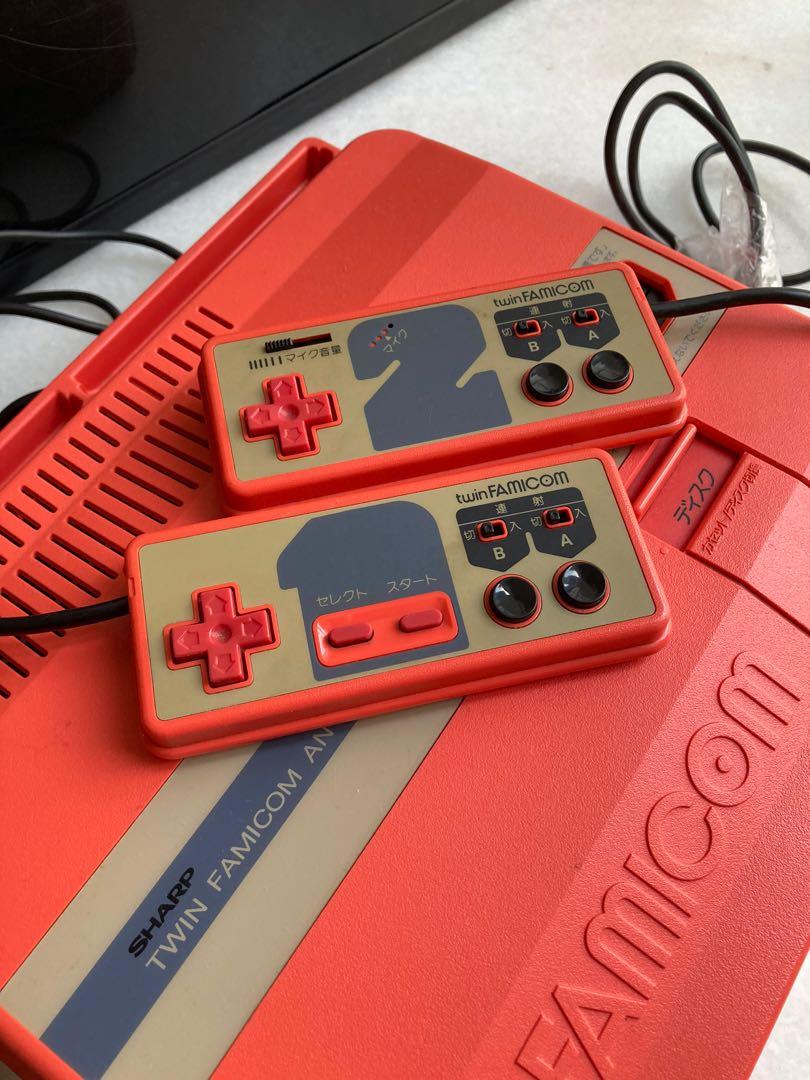 Sharp twin Famicom AN-505, 電子遊戲, 電子遊戲機, Nintendo 任天堂