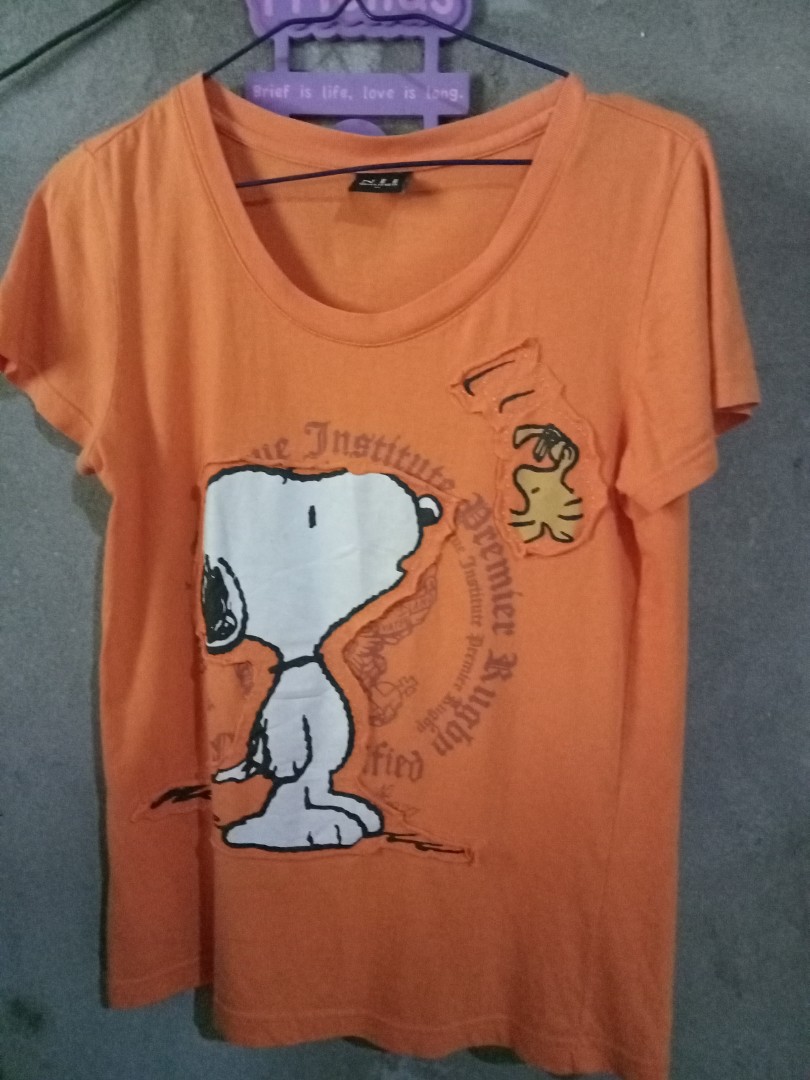 Snoopy Tee, Fesyen Wanita, Pakaian 