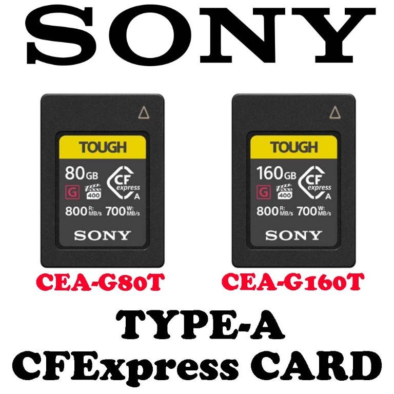 専用ケースに入れて保存SONY TOUGH CFexpress typeA 160GB 正規品