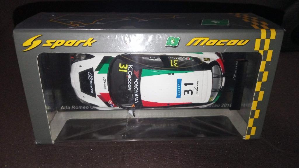 Spark 1/43 Alfa Romeo Giulietta Veloce TCR Macau 2019 Kevin