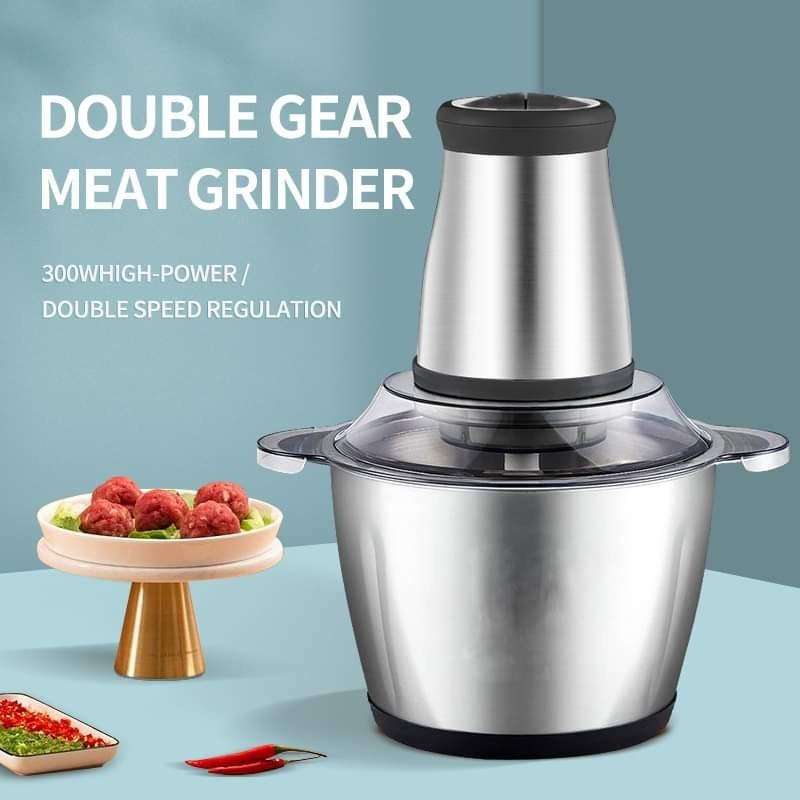New Electric Meat Grinder Blender Mincer Food Chopper Processor Stainless  Steel