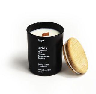 Sunday Zen - Aries (Honey Suckle & Davana) Scented Candle