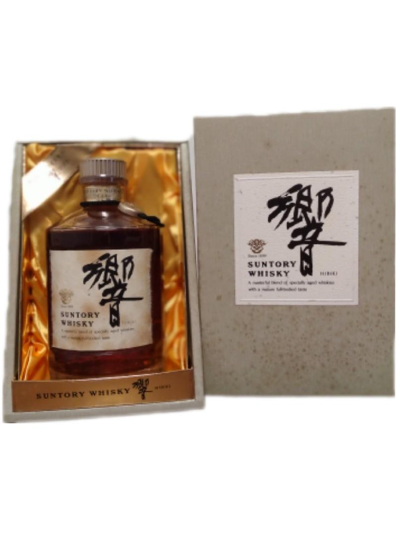 Suntory Whisky Hibiki 舊裝金頭響17年750ml, 嘢食& 嘢飲, 酒精飲料 新発売の 旧 響 750ml 香水(女性用)