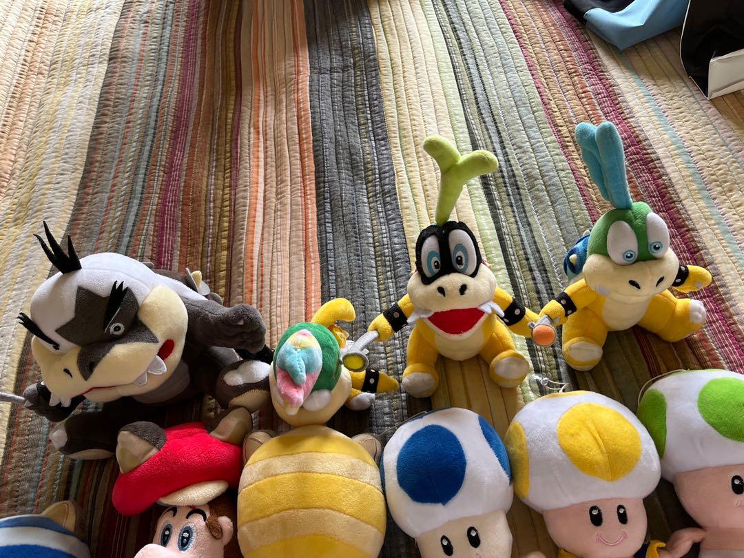Super Mario plushies, Hobbies & Toys, Toys & Games on Carousell