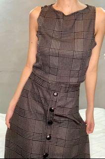 Terno croptop and skirt