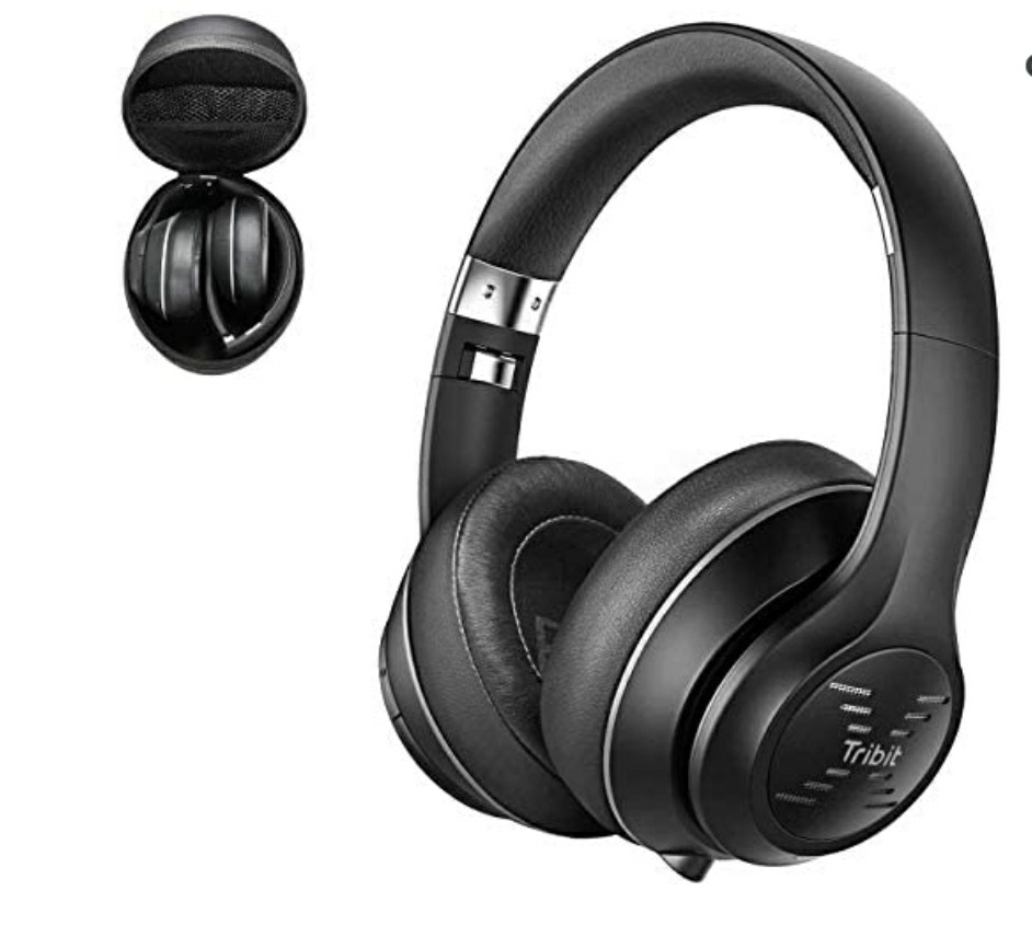 Tribit XFree Tune Bluetooth Headphones Over Ear Wireless