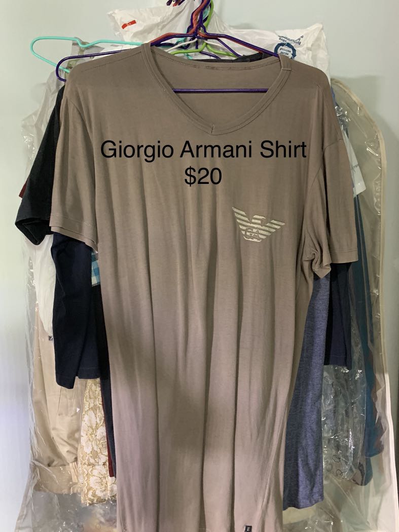 Giorgio armani hotsell clothes for sale