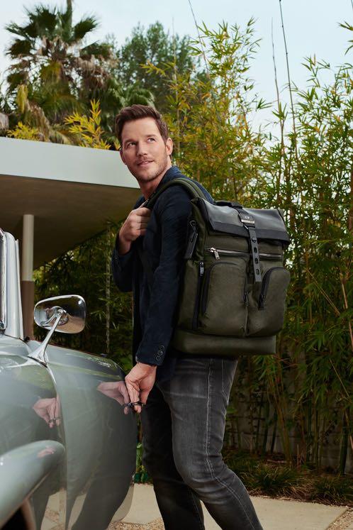 Tumi alpha bravo london roll top backpack discount