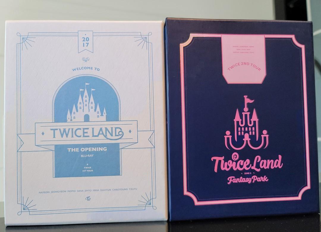 韓版TWICE 1ST TOUR TWICELAND: THE OPENING Blu-ray 及韓版TWICE 2ND