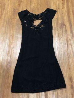 Uluwatu Black Mini Dress / Gaun Mini Hitam