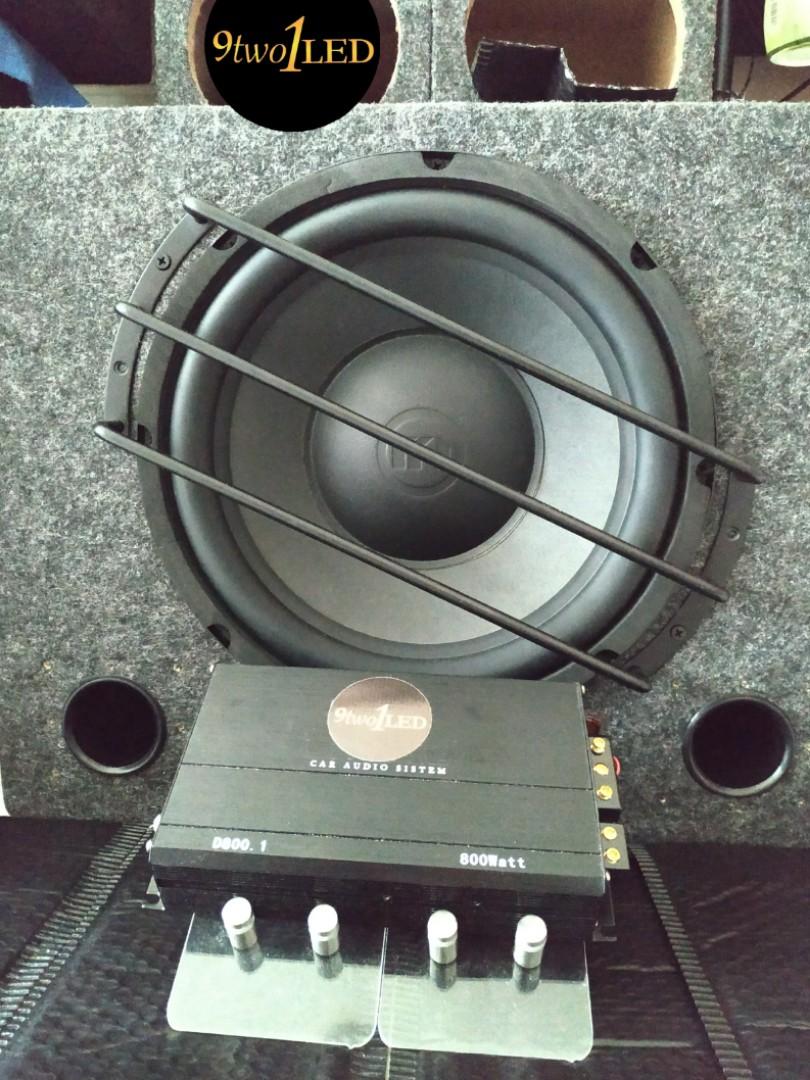 Van subwoofer online