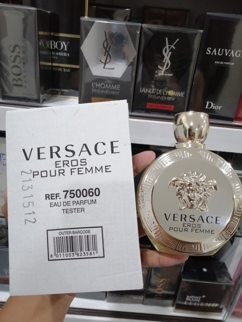 Versace eros pour femme tester shop