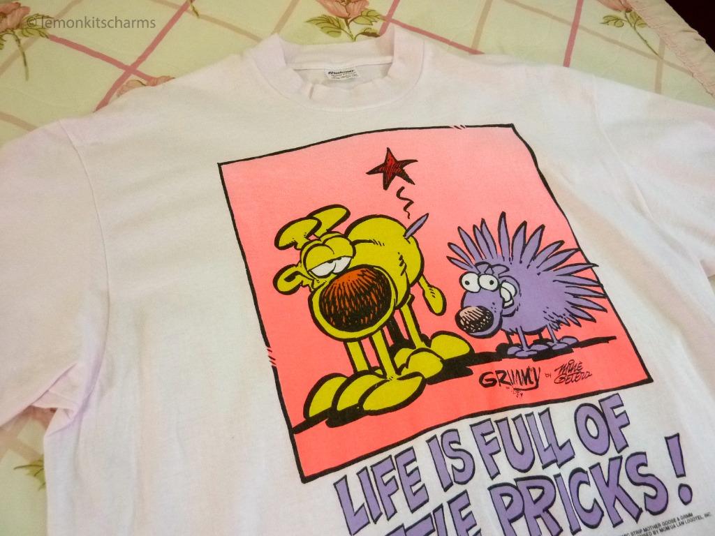 VINTAGE 1990 Mother Goose\u0026Grimm Tee - Tシャツ/カットソー(半袖