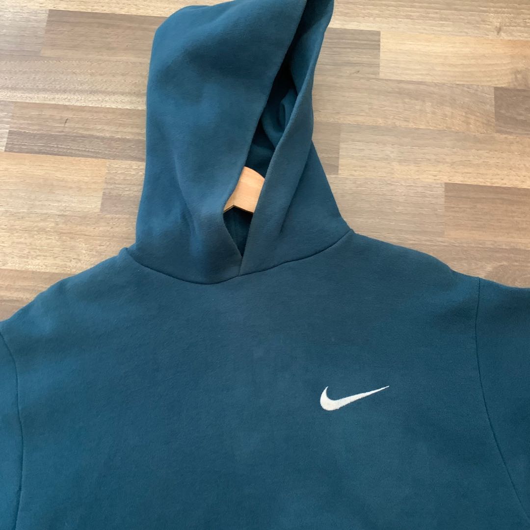 vintage nike centre logo hoodie