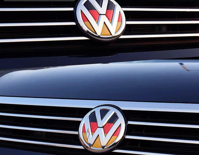 Volkswagen Epoxy Gel Vw Front Grill Logo Germany Decoration Car Badge Logo  Emblem for Front 3 Color, Auto Accessories on Carousell