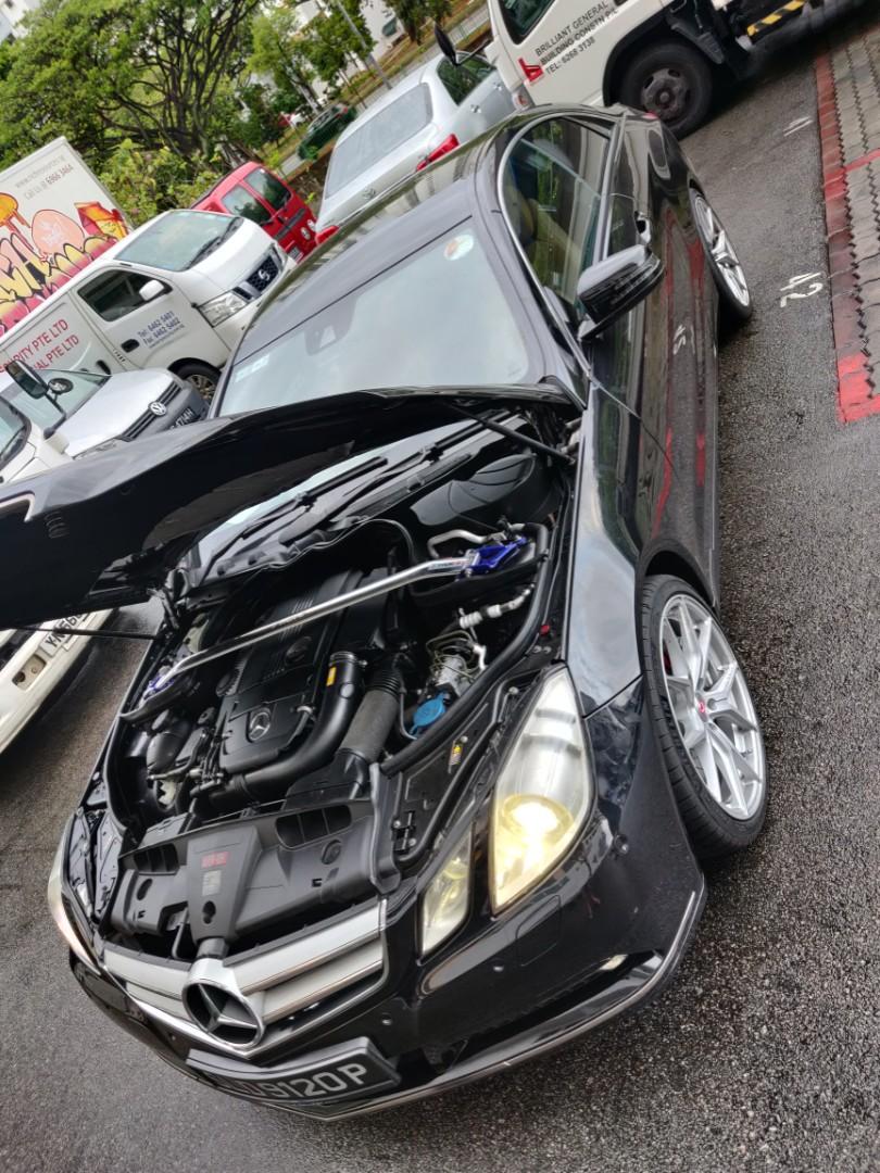 W204 W176 W212 W117 X156 w205 w207 Mercedes front strut bar c180