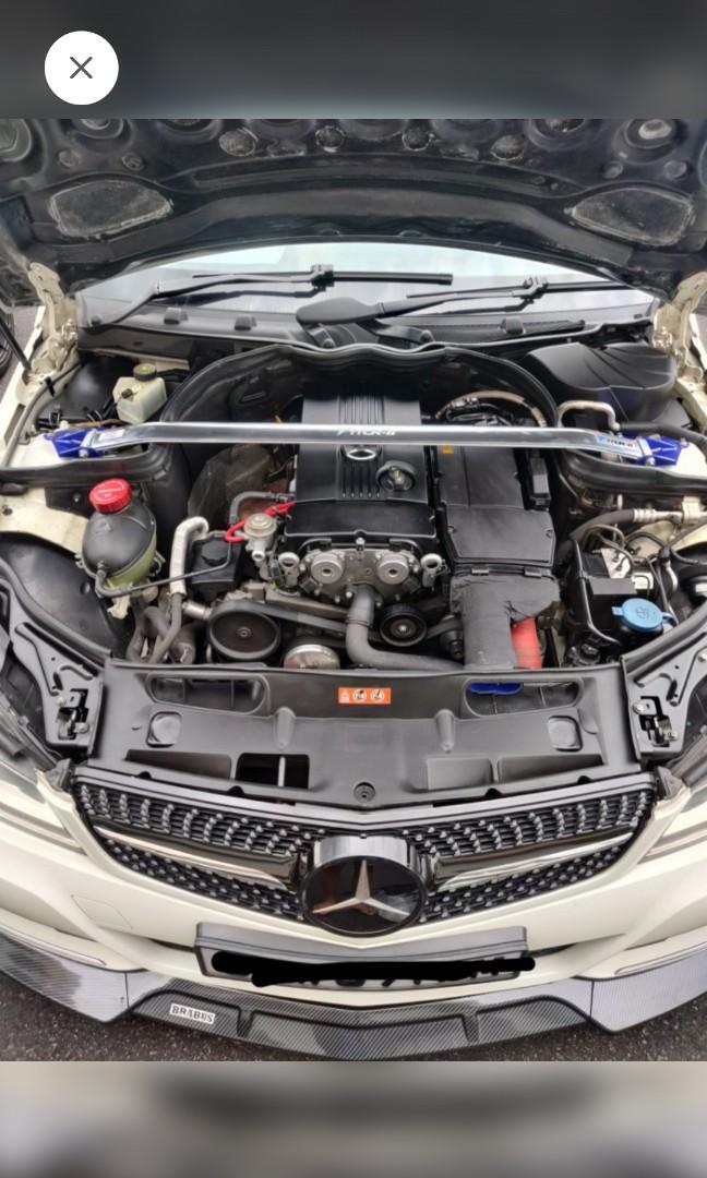 W204 W176 W212 W117 X156 w205 w207 Mercedes front strut bar c180