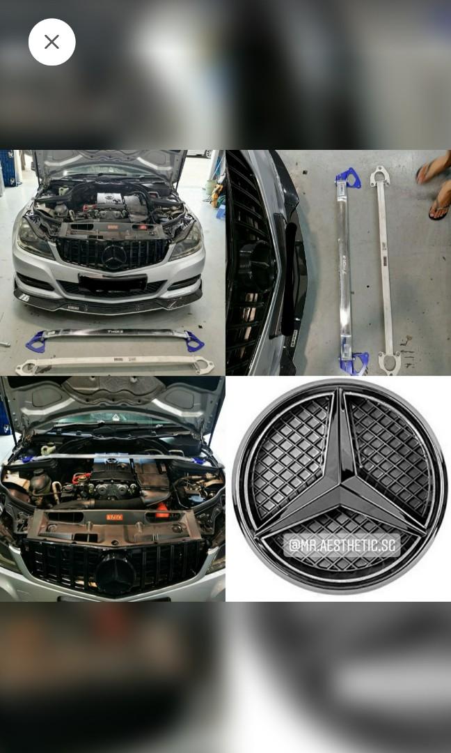 W204 W176 W212 W117 X156 w205 w207 Mercedes front strut bar c180