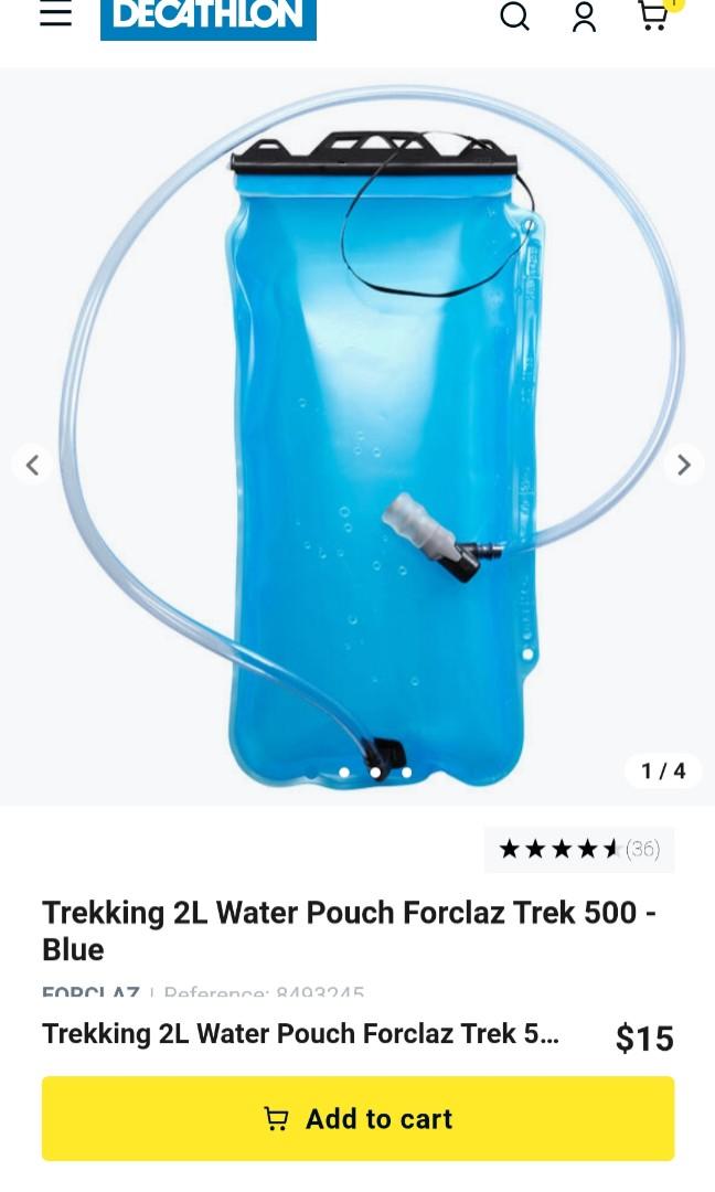 Water Bladder 2L from Decathlon, Sports Equipment, Other Sports