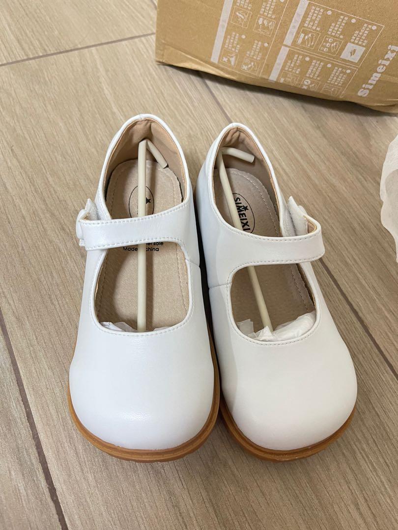 White mary jane shoes baby discount