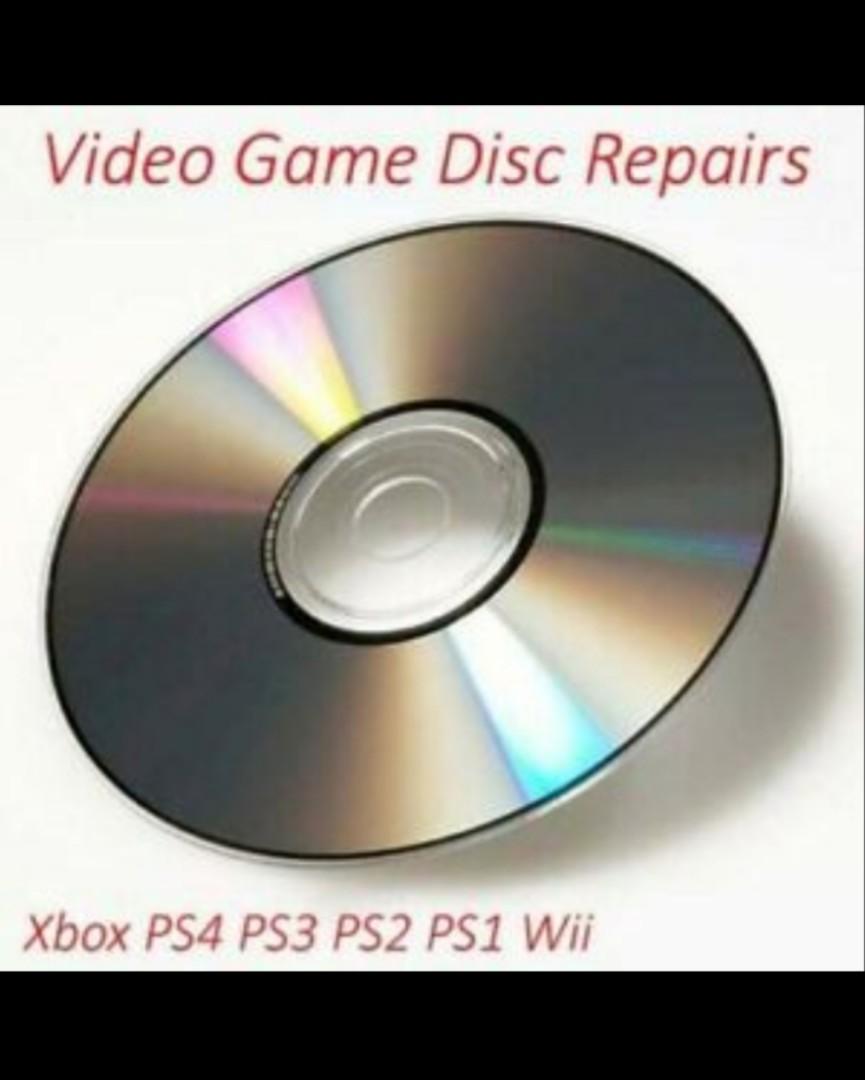 disc repair service, Video Gaming, Video Games, Others on Carousell