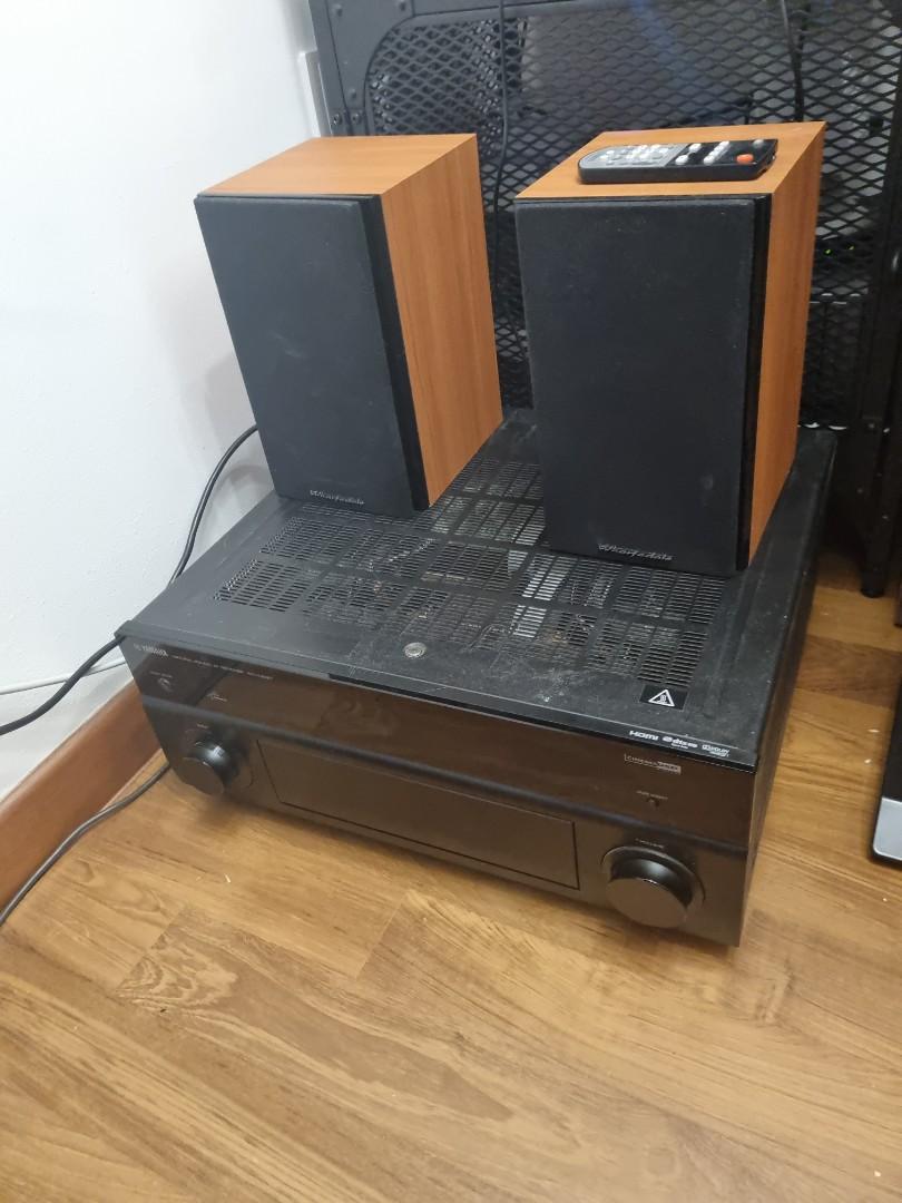 Yamaha RX 2067 9.2 Receiver + Wharfedale Diamond 10.0, Audio, Soundbars, Speakers & Amplifiers