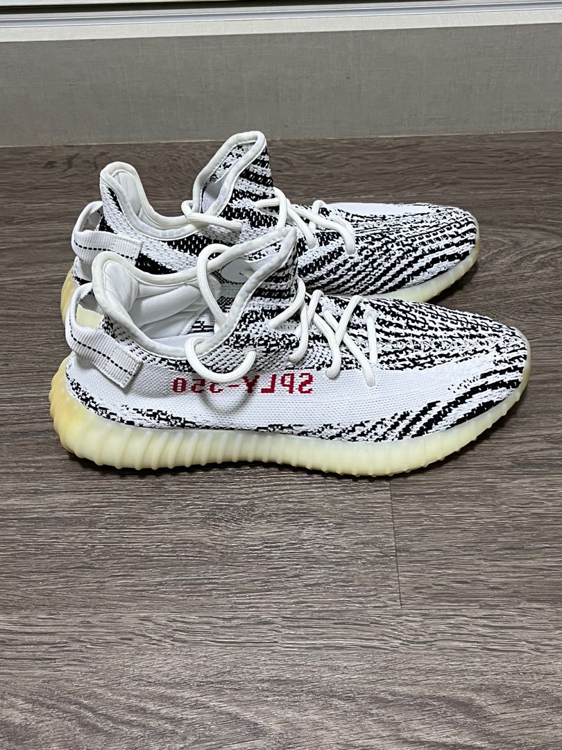 Yeezy Boost 350 V2 Zebra, Men's Fashion 