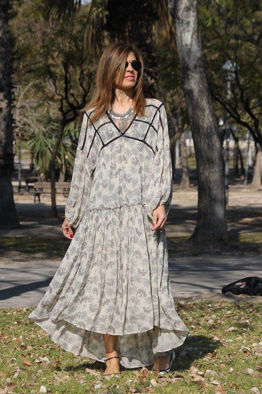 Zara Floral Boho Maxi Dress, Women'S Fashion, Dresses & Sets, Dresses On  Carousell