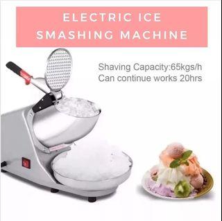 500W Ice Smashing Electric Crusher Machine double Blade Powerful motor Ice Shaver