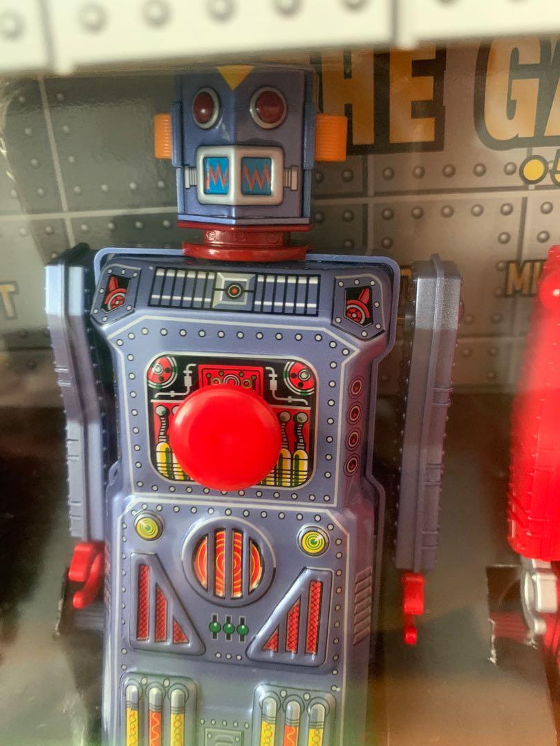 售 100% 全新 Masudaya 增田屋 上鏈 發條 鐵皮玩具機械人 限定 特別版 The Gang of Five Tin Toy ...