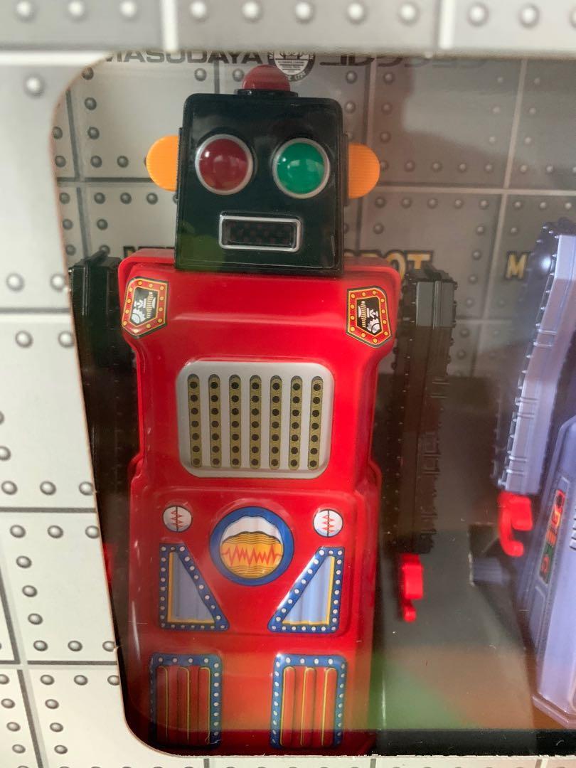 售 100% 全新 Masudaya 增田屋 上鏈 發條 鐵皮玩具機械人 限定 特別版 The Gang of Five Tin Toy ...