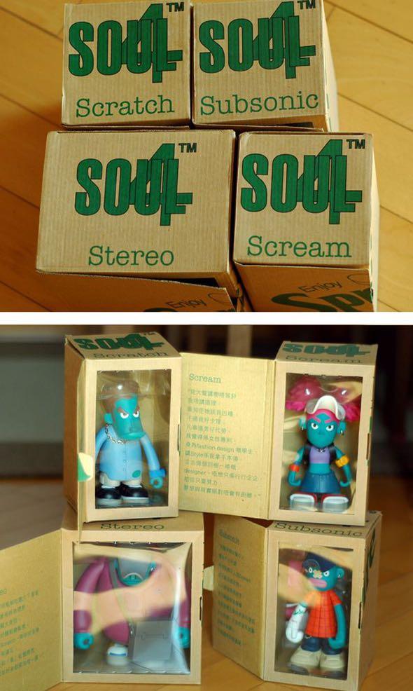 售全新Eric So x Sprite x Devilock 蘇勳雪碧第1代(Set of 4