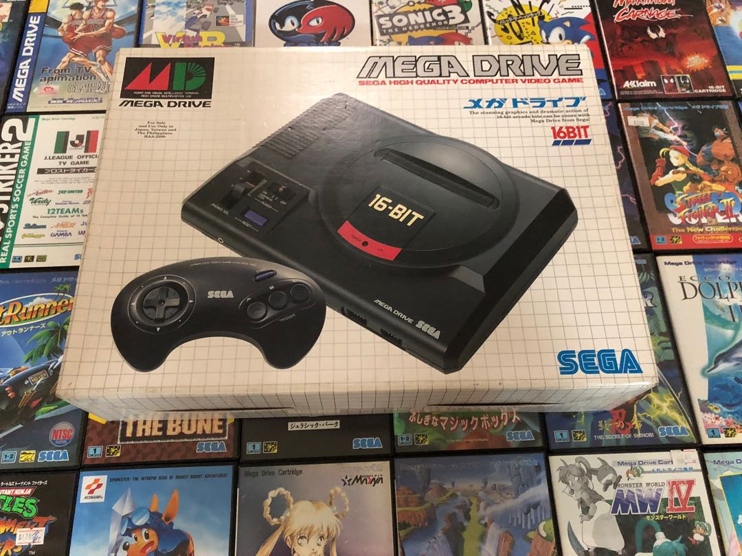 Sega Mega Drive 2 An Fernseher Anschließen 超新 絕版日本正版收藏品 SEGA MD MEGA DRIVE+ 大量game, 電子遊戲, 遊戲機配件, 遊戲禮物卡及帳戶 - Carousell
