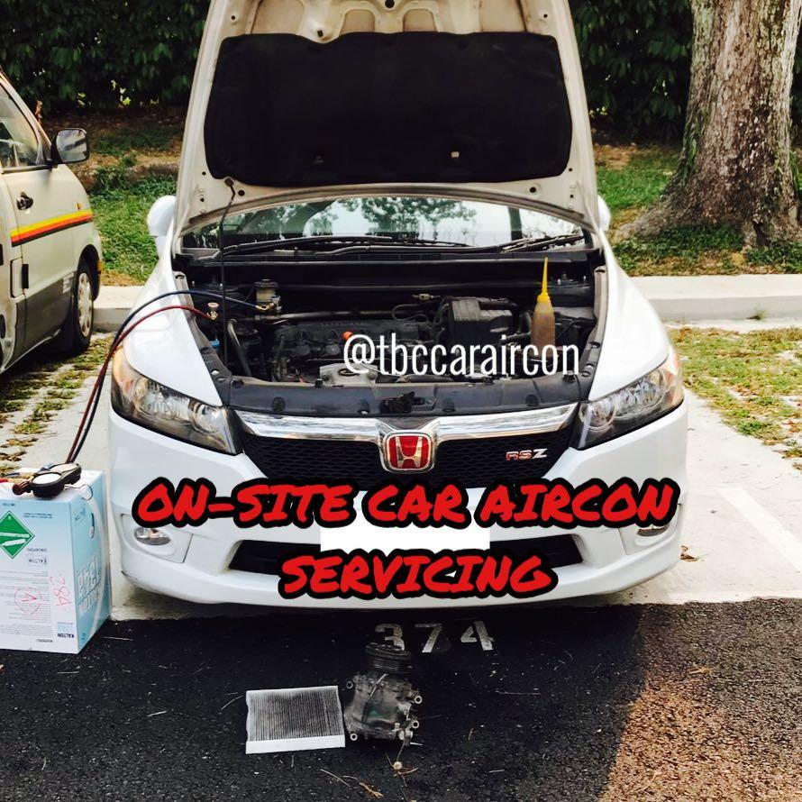 *ON SITE* Car Aircon Servicing Car aircon repair Car aircon compressor