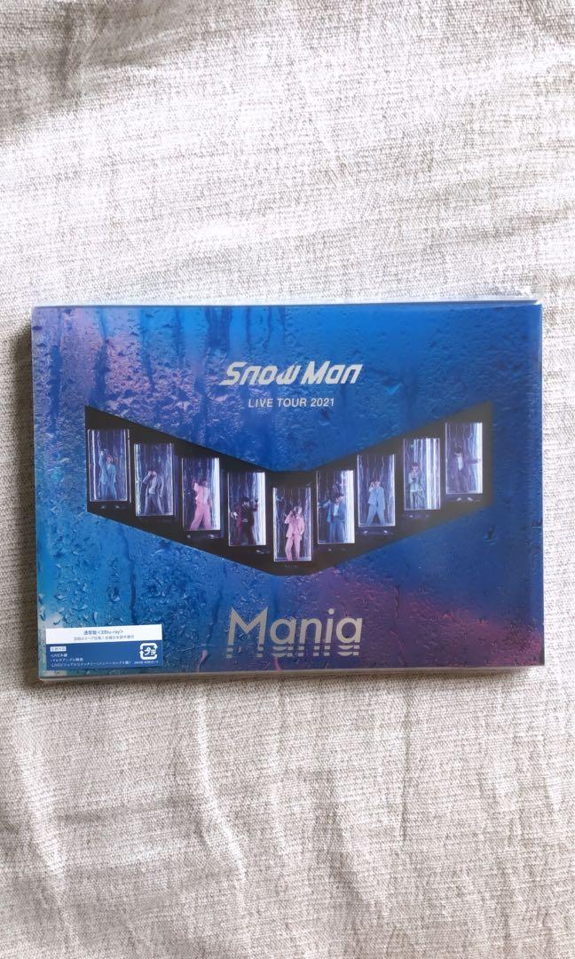 全新現貨* Snow Man LIVE TOUR 2021 Mania 通常盤（初回仕様）Blu-ray