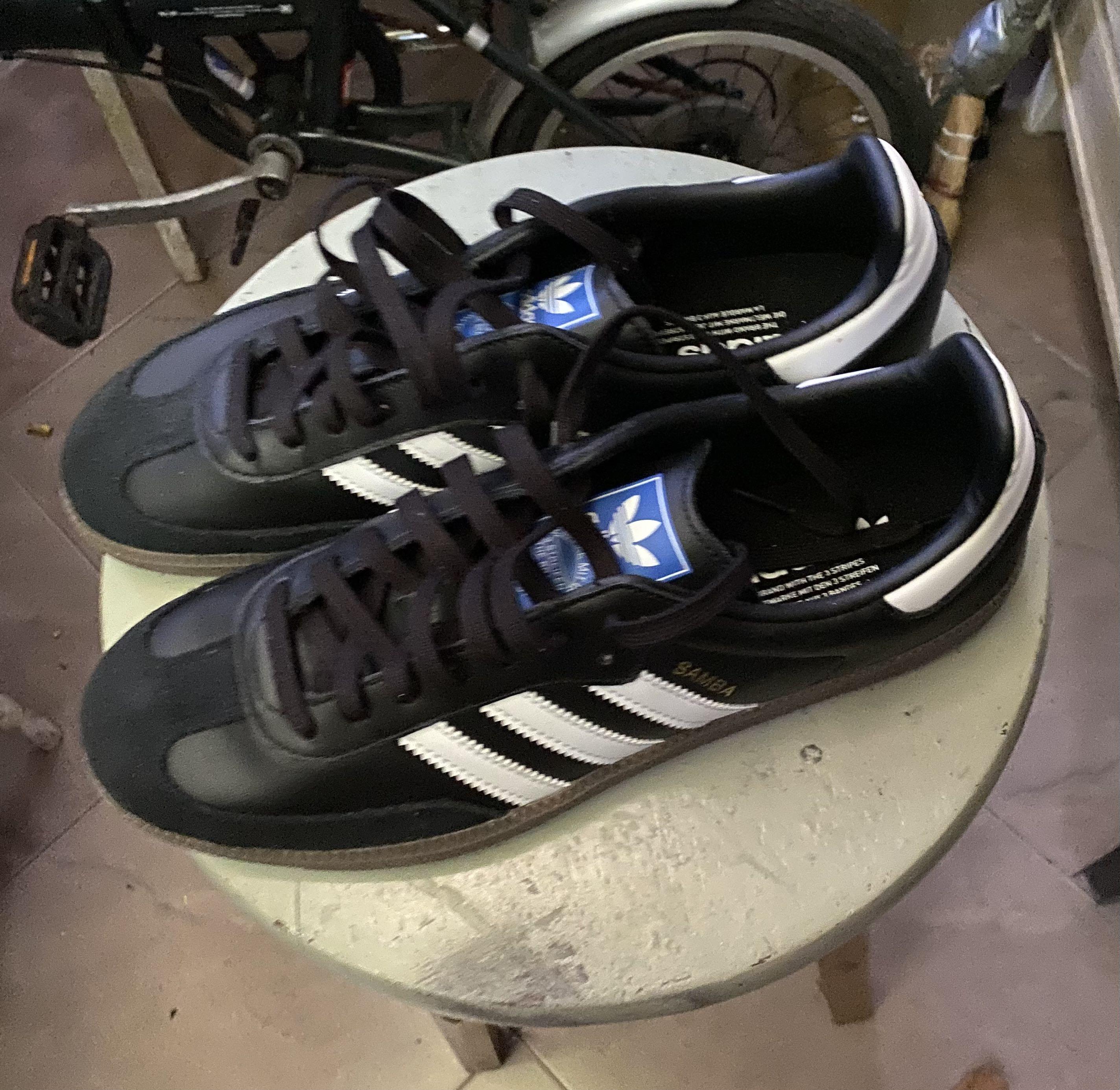 Adidas Samba Black 10, Men's Fashion 