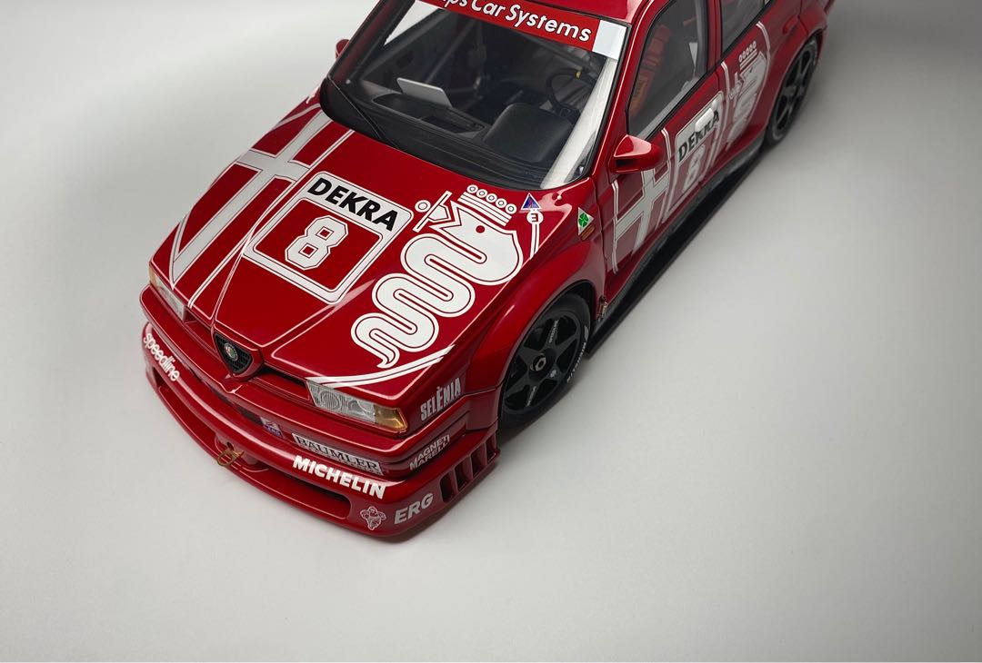 Autoart 1:18 Alfa Romeo 155 V6 TI DTM Larini, 興趣及遊戲, 玩具 
