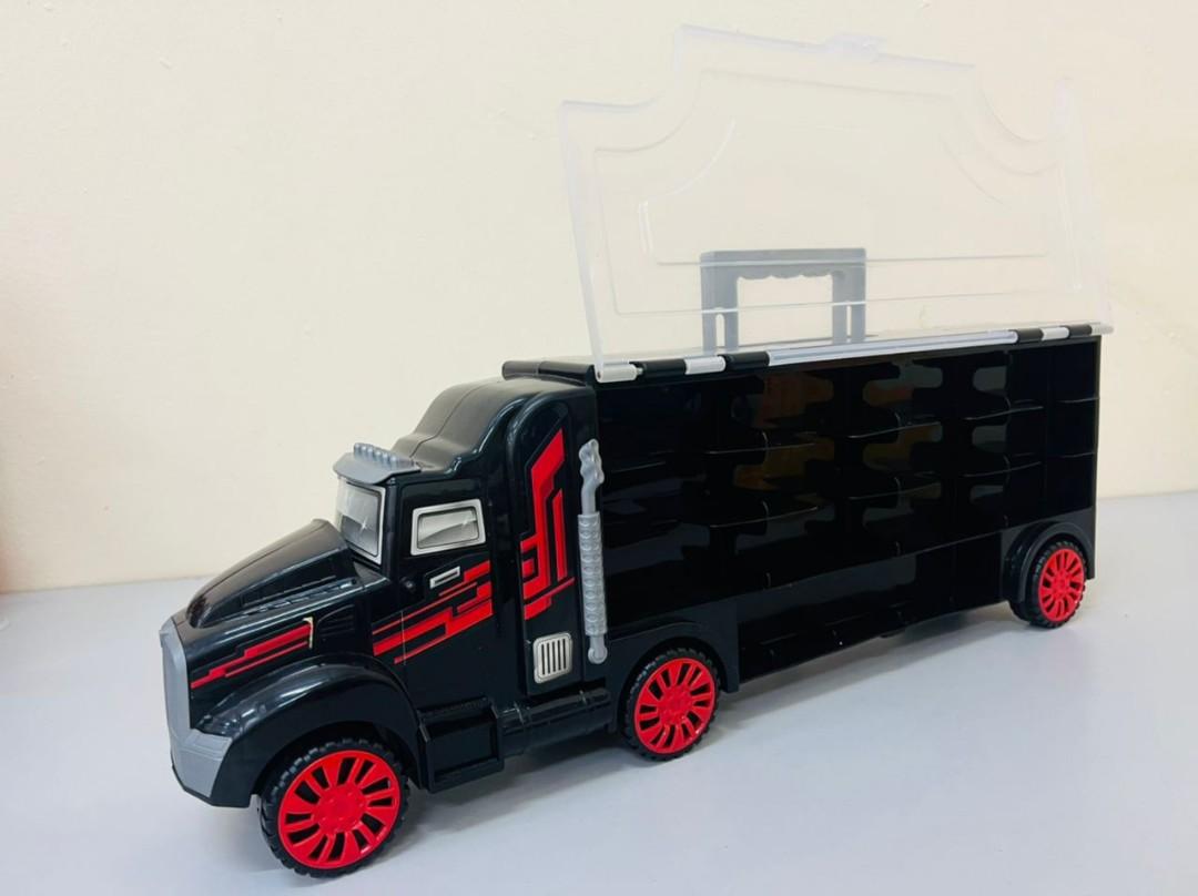 Hot wheels storage truck carrying shop case