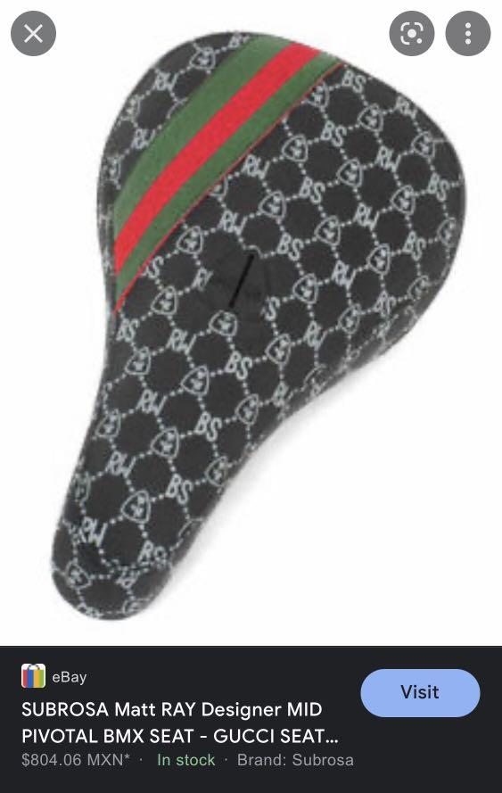 Gucci bmx seat clearance