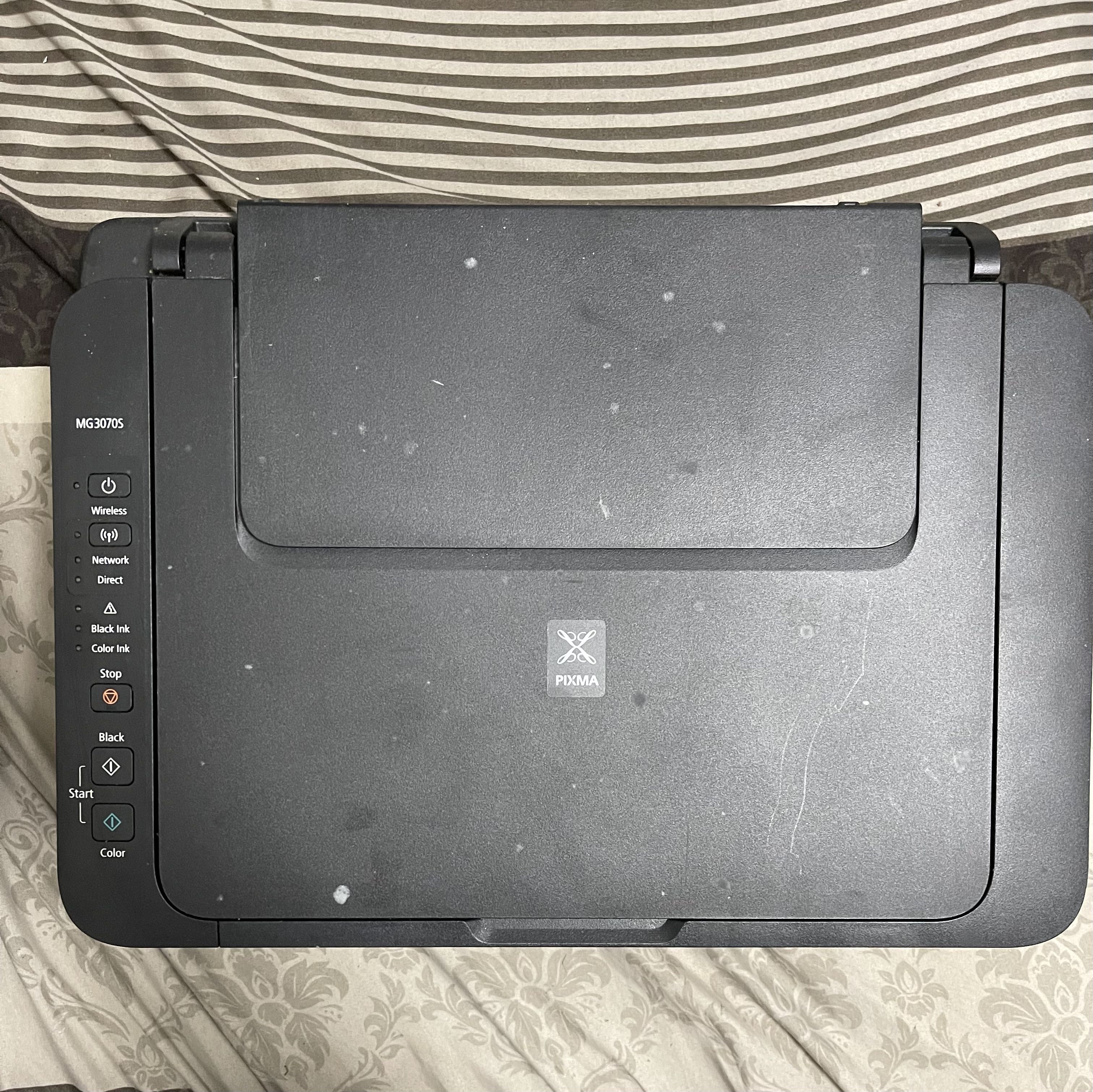 CANON PIXMA MG3070S WIRELESS PRINTER 