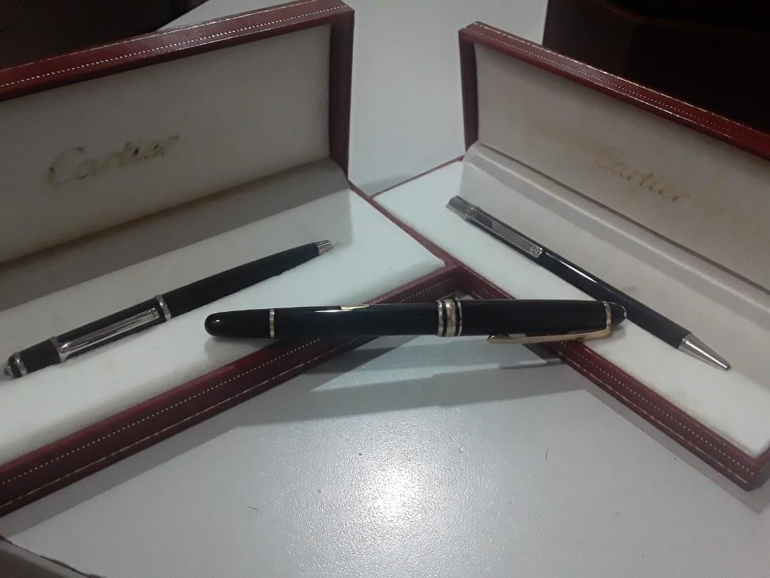 Cartier Mont Blanc pens, Luxury 